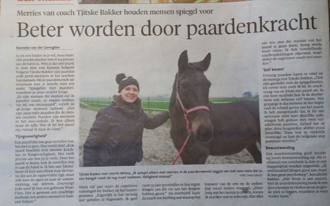 Mooi stuk in het Noord hollands dagblad op vrijdag 12 januari 2018
https://www.noordhollandsdagblad.nl/hoorn-enkhuizen/beter-worden-door-paardenkracht-avenhorn